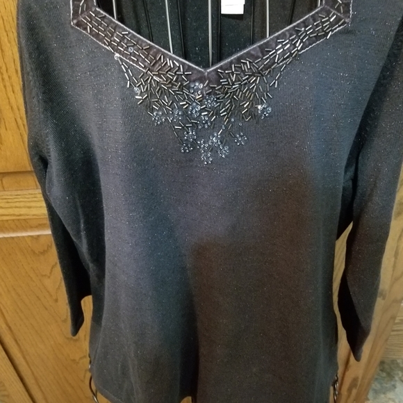 Emma James sweater with sequins XL - Picture 1 of 4